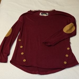 Blu Pepper red long sleeve shirt